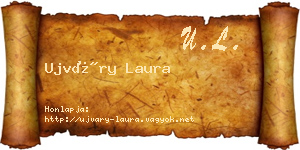 Ujváry Laura névjegykártya